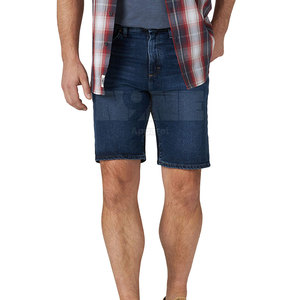 Pantalones Cortos de Mezclilla para Hombre, 100% Algodón, Alta Calidad, Ligeros, Cómodos, Cintura Media, Corte Casual, Diseño Liso, Secado Rápido, Venta al Por Mayor - Product Image 2
