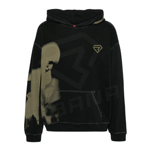 เสื้อฮู้ดกันหนาวมีฮู้ดสำหรับผู้ชายเสื้อฮู้ดใส่ได้ทั้งชายและหญิงพิมพ์ลายแบบกำหนดเอง - Product Image 5