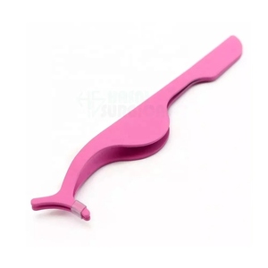 Applicateur de cils en or rose de qualité supérieure, étiquette privée, logo personnalisé, pinces à cils, ventes chaudes, approuvé CE ISO - Product Image 2