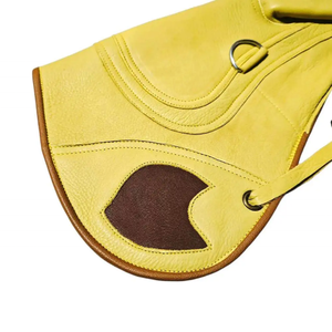 Gants de fauconnerie en cuir véritable de qualité supérieure, fabriqués par un fabricant de premier plan, pour la manipulation des oiseaux, nouvelle arrivée, gants de fauconnerie haut de gamme. - Product Image 4