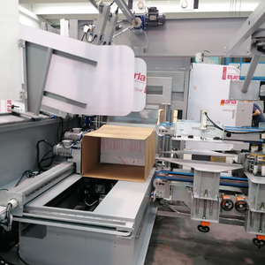 GEOS 800 Cartoner de carga lateral automático Italia Empaquetador de cajas de alta velocidad para cajas de cartón americanas RSC/HSC Cinta de fusión en caliente para papel - Product Image 2