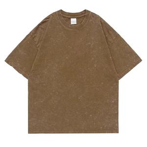 Camiseta de manga corta de verano para mujer, Camiseta de algodón peinado de 200g para mujer, camisetas superiores Y2k, camiseta de gran tamaño - Product Image 6