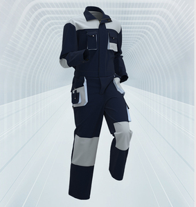 Veste et pantalon en tissu réfléchissant avec logo personnalisé, vêtements de travail fonctionnels légers, combinaisons de sécurité personnalisées, imperméables, ignifuges - Product Image 5