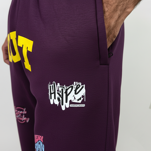 กางเกงวอร์มขาตรงสำหรับผู้ชายกางเกงวอร์มขายาวผ้าโพลีเอสเตอร์ระบายอากาศทรงตรงไซส์พิเศษ - Product Image 5