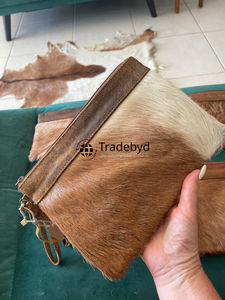 Tradebyd Luxury Goat Skin Clutch Bolso de noche hecho a mano Diseñador Elegante Monedero para mujer - Product Image 2