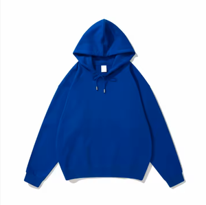 Unisex Hombres 100% Algodón Fleece Casual Cremallera-Up Sudaderas con capucha Venta al por mayor Regular Fit Manga larga Patrón sólido Invierno - Product Image 1