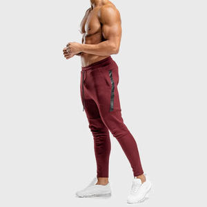 Sport Custom Logo Workout Patchwork Male Sweatpants <b>Slim</b> <b>Fit</b> Cotton Drawstring Fitness Gym <b>Men</b> <b>Jogger</b> Pants Trackpants - Product Image 2