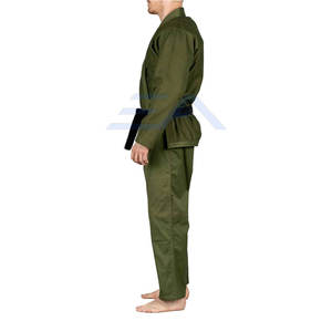 Conjuntos de Uniformes de Karate de Artes Marciales Personalizados para Hombres Adultos, 100% Algodón Frontal, Alta Calidad, Tallas y Colores Personalizables, Último Diseño - Product Image 4