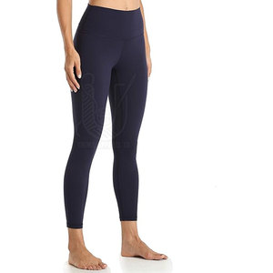 Pantalones de Yoga para Mujer de Primera Calidad 2025, Cintura Elástica, Color Sólido, Transpirables, de Secado Rápido, Ecológicos, Largos, Ligeros, los Mejores - Product Image 1