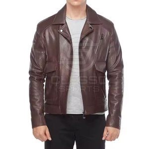 Chaqueta de Cuero Sofisticada para Hombre con Detalles Finos, Construcción Duradera y Apariencia Elegante para el Día a Día - Product Image 5