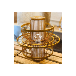 100% NOUVELLE COLLECTION 2023 BAMBOU LAMPE DÉCORATION MEILLEUR PRIX DU BLEU LOTUS VIETNAM - Product Image 1