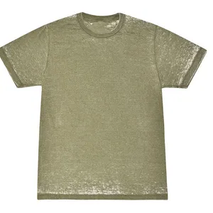 Hochwertige 100 % Baumwolle Acid-Wash 250 gsm Hochleistungs-Vintage Herren-T-Shirt individuelles Acid-Wash-T-Shirt individuelles Logo OEM-Service