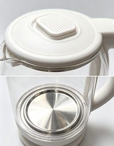 1.8L Glass Electric <b>Kettle</b> 1500W Portable Water Heater Automatic Shut-off 360 Degree Rotational Base for Home Hotel - Product Image 2