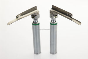 Laringoscopio Eléctrico de Fibra Óptica Miller, Herramienta de Intubación con Hoja Recta para Pediatría y Adultos, Acero Inoxidable, Certificado CE ISO, OEM - Product Image 4