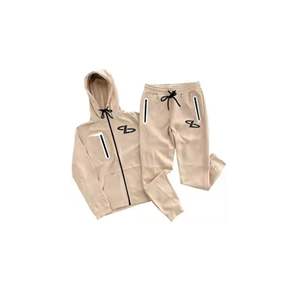 ชุดวอร์มผ้าฝ้ายโพลีเอสเตอร์ขายดีชุดวิ่งสำหรับผู้ชายชุดวอร์มผ้าโพลีเอสเตอร์ชุดวอร์มแห้งเร็ว - Product Image 2