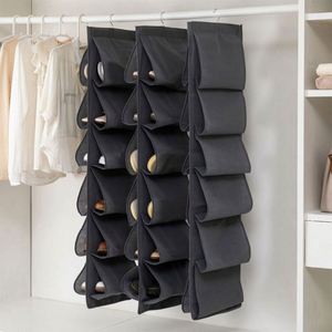 Organisateur de rangement suspendu pour vêtements, gain de place, pour leggings de yoga, serviettes, sacs à main, sacs à dos - Product Image 5
