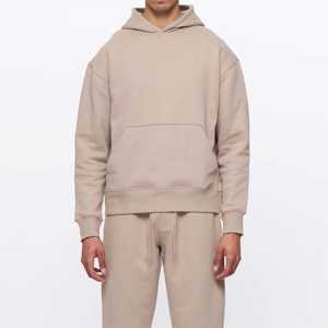 Nouvelle conception ensemble de survêtement pour hommes 100% coton survêtement pull à capuche et pantalon Jogging survêtement pour hommes - Product Image 4