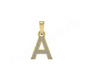 2025 Factory Direct 26 <b>Initial</b> Dainty Cute Mini <b>Silver</b> Letter Wholesale Pendant With 10mm Zircon Charm Good Quality Classic Gift - Product Image 1