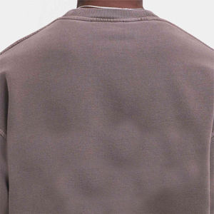 Novedades 2026: Sudadera con capucha de algodón y forro polar para hombre, con logo personalizado, cuello redondo, estampado, estilo urbano, sin cordones. - Product Image 5