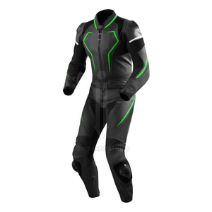 Nouveau modèle Combinaison de moto Combinaison de moto sans manches pour hommes Combinaison de moto en cuir à vendre - Product Image 5