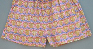Calzoncillos bóxer unisex de nueva llegada, suaves y cómodos, con estampado de bloques de mano con elástico y cordón transpirable - Product Image 4