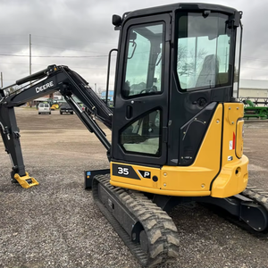 Mini excavadora John Deer Mini Digger ZX60 Excavadora pequeña Excavadora usada a la venta 2019 DEER 17G - Product Image 6