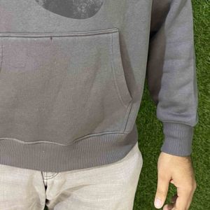 Sudadera con Capucha y Cremallera de Felpa Ecológica Impermeable, de Gran Tamaño, con Estampado Digital Personalizado de Algodón Mezclado de Alta Calidad, Novedad 2026 - Product Image 6