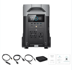 Deltaa Pro 3600Wh 3600W สถานีพลังงานแบบพกพา Generat0r solarr ใหม่ EC0-FLOW ที่สุด - Product Image 2