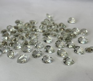 Améthyste verte naturelle coupe poire 5x8mm à facettes-améthyste verte en vrac de qualité supérieure - Product Image 6