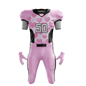 Uniforme de football américain Maillots et shorts de haute qualité respirants avec impression par sublimation Options de taille supérieure - Product Image 5