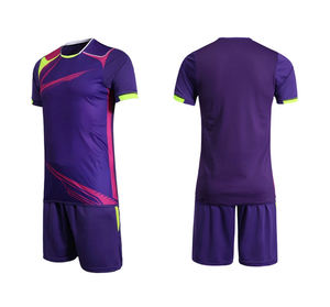 2025 nuevos kits de fútbol lisos, camisetas de fútbol rosas para niños, logotipo personalizado, número - Product Image 2