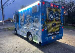 Remolque de Comida Rápida Móvil Listo para Exportar, Camiones de Comida Grandes de Acero Inoxidable y Aluminio para Exteriores, Eléctricos de 220v para Negocios de Helados - Product Image 3