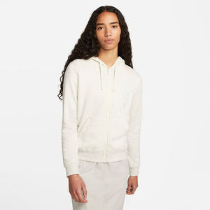 Ventes en gros de sweats à capuche pour femmes, nouvelle mode, 100% coton, lavage à l'acide, imprimé strass, design de sweat à capuche à fermeture éclair pour l'hiver, service OEM - Product Image 1