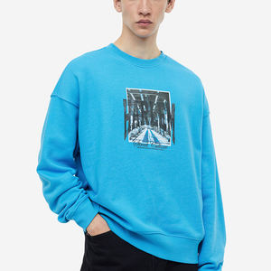 Sudadera suelta Lisa informal para hombre hecha en Pakistán sudaderas de la mejor calidad para adultos - Product Image 1