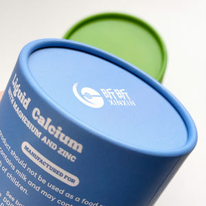 กล่องกระดาษแข็งทรงกระบอกแบบกำหนดเอง หรูหรา เป็นมิตรกับสิ่งแวดล้อม สำหรับบรรจุภัณฑ์อาหารเสริม น้ำตาล เค้ก ขวดพรีเมียม - Product Image 3