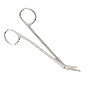 Tijeras Quirúrgicas Profesionales al por Mayor con Punta Curva, Tijeras Angulares Manuales para Enfermeras y Primeros Auxilios - Product Image 2