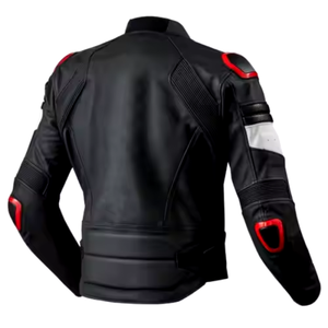 Veste de course unisexe personnalisée pour l'hiver veste de course de plein air vintage Streetwear Stand Varsity Design décontracté motard moto - Product Image 2
