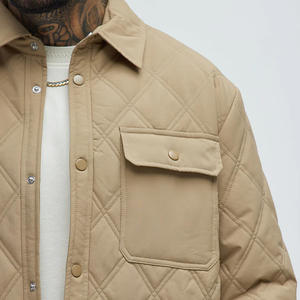 Veste matelassée pour homme, fabriquée en tissu polyester de haute qualité, conçue pour la chaleur et la durabilité, look moderne et élégant, manches longues - Product Image 2