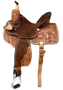 High Quality Portable Western Riding Horse Saddle Wholesale Price for Western <b>Dressage</b> Equestrian Rider Companion - Product Image 3