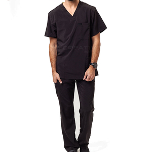 Uniforme de gommage médical Infirmière Médecin Scrub Costumes Ensembles de gommage 100% Coton Séchage rapide Respirant Haute Qualité Utilisation en extérieur - Product Image 1