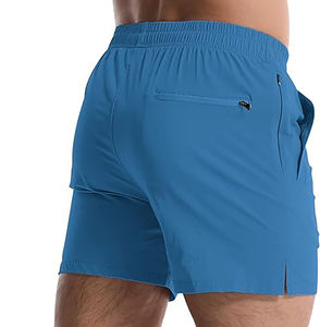 Short d'été décontracté à cordon personnalisé pour hommes Short de sport d'entraînement de jogging en nylon avec logo - Product Image 5