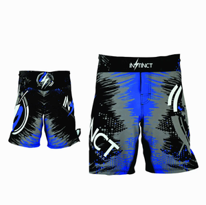 Pantalones cortos de boxeo de artes marciales Bjj personalizados, cintura elástica, recién llegado, pantalones cortos sublimados Mma & Fight, patrón estampado de cintura media - Product Image 1