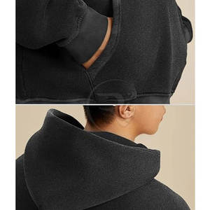 Sudaderas con capucha vintage de estilo personalizado para hombre Sudaderas con capucha vintage de manga larga con estampado personalizado básico de buena calidad - Product Image 4