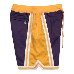 <b>Men</b> <b>Basketball</b> <b>Shorts</b> High Quality Retro Customized Breathable Outdoor Sports Mesh Sublimation Printing Sportswear 1 Pcs - Product Image 3