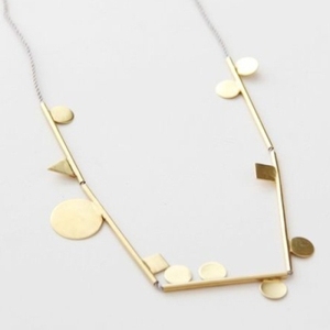 Collares de Latón Hechos a Mano, Chapados en Oro, con Formas Geométricas, para Bodas, Religiosos, Ortodoxos, con Diamantes y Perlas - Product Image 1