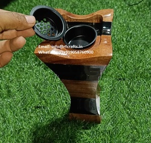 Quemador de incienso Bakhoor de madera de color personalizado para uso religioso durante Eid y Ramadán - Product Image 6