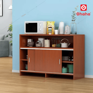 Armoire de cuisine coulissante multifonctionnelle moderne Ohaha avec bois d'ingénierie - TB081 - Product Image 2