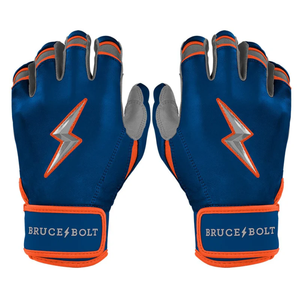 Gants de frappe à manchette courte BRUCE BOLT Original Series - Bleu Guantes De Bateo De Beisbol - Product Image 1
