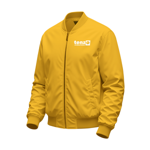 <b>Lightweight</b> Polyester Bomber <b>Jacket</b> Casual Windproof Ribbed Collar Private Label OEM Outerwear Manufacturer Supplier - Product Image 6