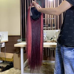 Hot Trending Vietnamese Human Hair Extensions Vendors Bone Straight Hair Lace Front Wigs Vietnam Raw Hair Soft - Product Image 1